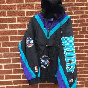 Vintage Starter Lee sport NBA Hornets jacket